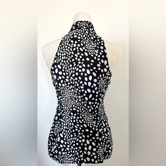 Express Ruffle Halter Top - Picture 2 of 5